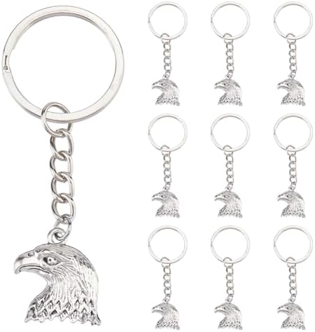 PHAETON 30PCS Spider Keychain Spider Web Charm Keychain Spider